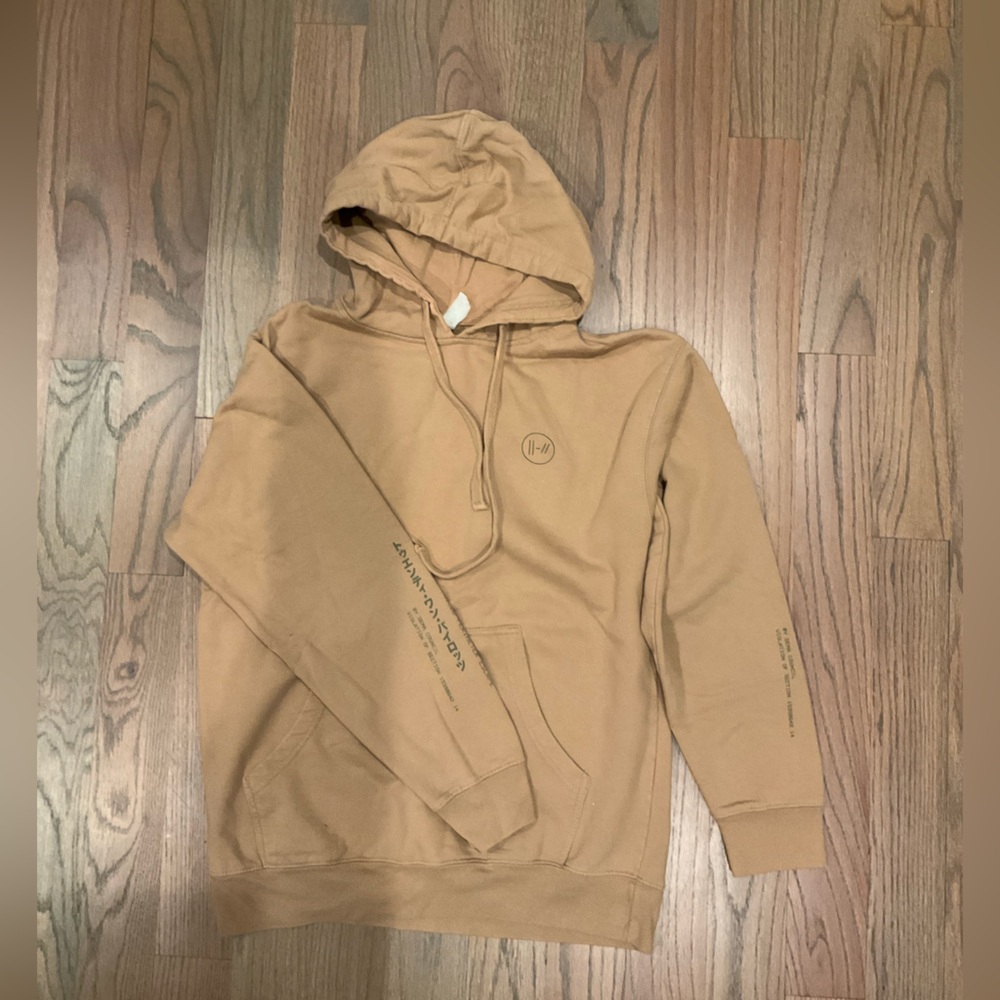Twenty One Pilots Tan Hoodie